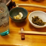 季節料理 山田屋 - レモンサワーと付け出し