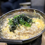 すき焼･鍋物 なべや - 雑炊 食べ頃