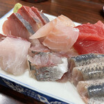 おてる - 刺身盛り合せ6種