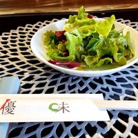 ステーキハウス 優味 - ランチサラダ（2023.3）