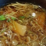 麺家 たけ田 - つけ汁アップ