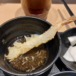 天ぷらとワイン 小島 - めちゃくちゃ甘いえび天