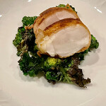 f - 四皿目：ヨロイイタチウオのソテー