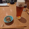 薫屋 - 料理写真:生ビール・お通し
