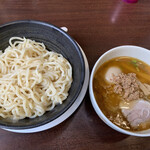 麺匠 大黒 - みそつけ麺 中盛り 極太麺 980円♪ おなかいっぱいです^ ^
