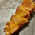 とり茶太郎 - ほろほろ鳥の白レバー　とろとろで口の中で溶けます