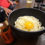 さぬきうどん　上谷製麺屋 - 釜玉うどん