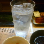 Izakaya Nagatsuki - 焼酎（麦）二階堂水割り三杯目