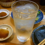 Izakaya Nagatsuki - 焼酎（麦）二階堂水割り四杯目