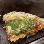 お好み焼 赤坂 - お好み焼き完成図