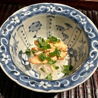 ぬま田 - 鯛の子　飯蒸し　木の芽