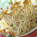 味好 - 麺。ツルツルです。