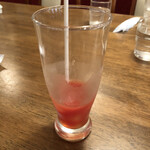 Raira tsuku - トマトジュース　レモンスライス1枚入ってました