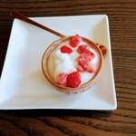 フレンチラーメンの店 MATOYA - サービスのデザート