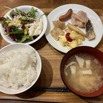 グリルアンドバーポルコピアット - 朝食ビュッフェ(１日目)