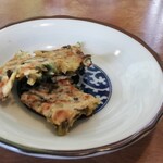 中華料理 千里 - サービスのチヂミ