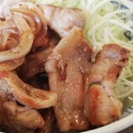 中華料理 千里 - セットの焼肉丼