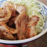 中華料理 千里 - セットの焼肉丼