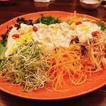 旬鮮和食 仁や - 自家製豆腐のサラダ