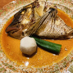 宿中屋 - 【煮物】鯛兜煮