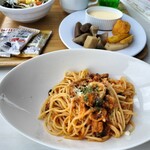 展望レストラン シーガルキッチン - メインはパスタ。1,300円。