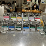 シブヤショクドウ Ventuno Tokyo - 温かい色んな種類の紅茶や緑茶もありました。