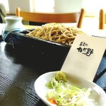 蕎麦や なか野 - もり(￥650)。最後に蕎麦湯が届きます！