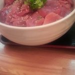 おんじき家ふうど - 生マグロ丼大盛り