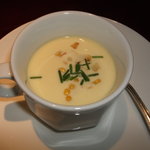 ガーデンレストラン シェフズ テラス - フォアグラの洋風茶碗蒸し