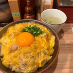 Oyakodon semmon temmarukatsu - 桜姫鶏の親子丼　¥1,320-