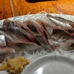 ねぎぼうず - イワシの刺身