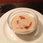 osteria quinto - 桃のスープ