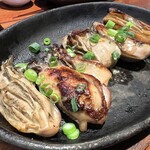 sanrikuminatomachisakabasakanayataishou - 牡蠣のガーリックバター焼き
