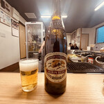 ほがらか屋 - 瓶ビール(大瓶) 700円