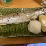 上荻一丁目酒場 - カマス塩焼き