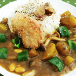 秋田畑カフェ - 秋田畑カレー！