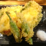 丑寅 - 平目梅肉挟み揚げ　３５０円