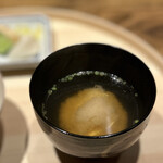 温石 - もちろん、お味噌汁も美味〜