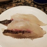 がってん寿司 - 桜鯛湯霜造り
