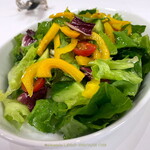 ガストロノミア ヨシ - 特製サラダ（今日はドレッシングかけてもらいました）