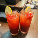 おかめ - トマト酎ハイ