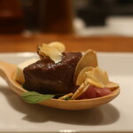 IZA - 牛ハラミ肉のワンスプーンアップ