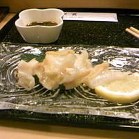 寿し島川 - バイ貝の塩焼き