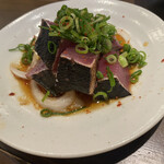 おでん まる米 - 鰹のタタキ