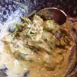 メゾン ケイ - 季節の庭園風サラダ（混ぜた後）