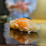 鮨 三心 - 宮古島の車海老。レアな感じも絶妙。