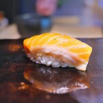 鮨 三心 - サクラマス。