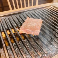 焼うお いし川 名古屋 - 中トロ炙り