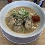 からみそラーメン ふくろう - 牡蠣みそラーメン【2023.4】