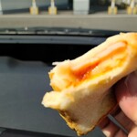 乃が美 はなれ - ピザ風ホットサンド（３０２円）